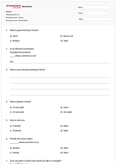 50+ Class 5 worksheets on Wayground | Free & Printable