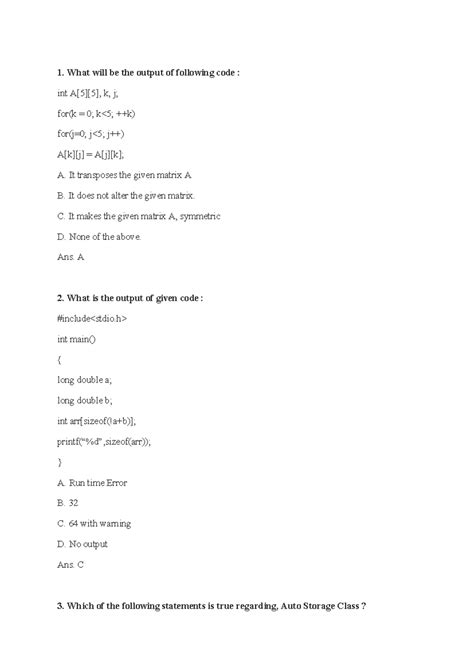 Capgemini Coding Exam Previous Year Q&A Insights - Studocu