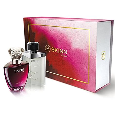 Titan Adults Skinn Citrus Spray Gift Set For Couple, 100 Ml : Amazon.in ...