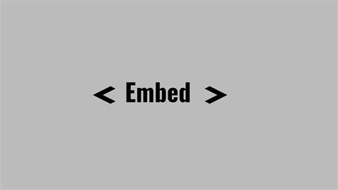 Image result for HTML Embed Description URL
