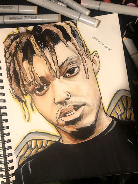 Juice Wrld Drawing : Juice wrld sketch🌎🕊 : JuiceWRLD - Emo pop is the ...