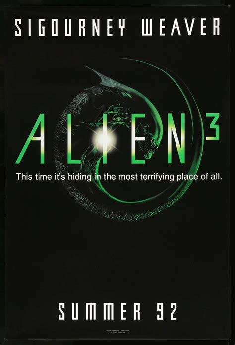 Image result for Alien 3 Movie Poster Art