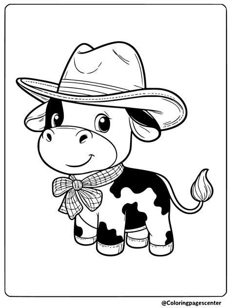 Coloring Cow Pictures