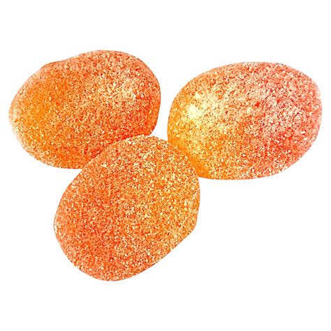 Sugar Free Fizzy Peaches (Swedish) | Poppin Candy
