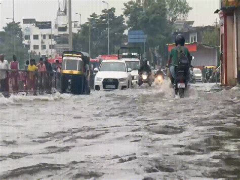 Two inches of rain in two hours in Surat