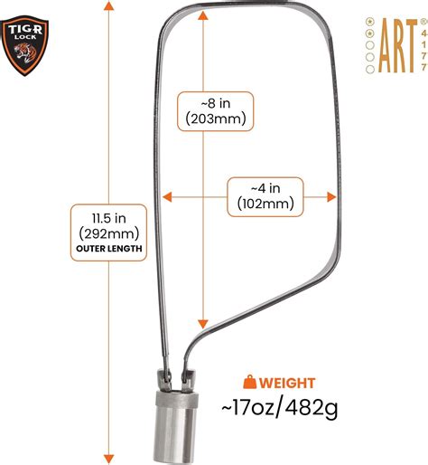 TiGr Mini+ High Security Bike Lock – 8 x 4 India | Ubuy