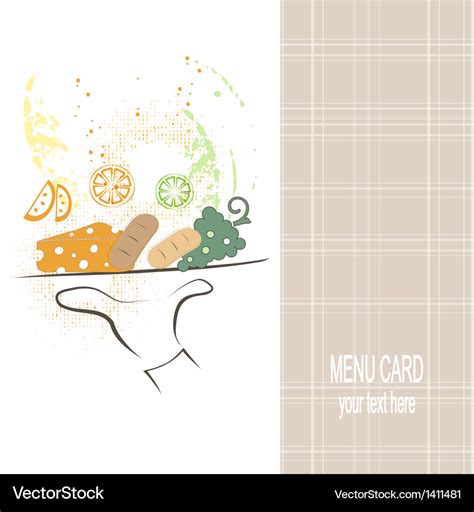 Image result for First Course Menu in Vector