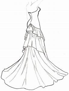 White Wedding Dress Outline by Best Wedding Dress Outline 10130 Clipartion White Wedding Dress Outline