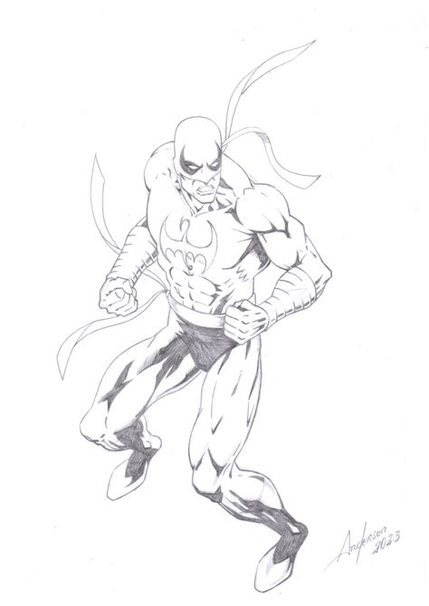 Iron Fist Marvel Comics by anderson1974 on DeviantArt
