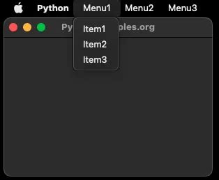 Image result for Menu Tkinter Python