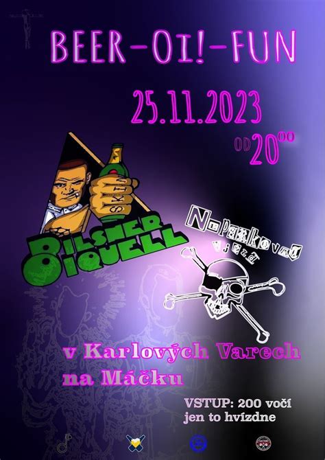 Beer Oi! Fun, Klub Máčko, Karlovy Vary, November 25 2023 | AllEvents.in