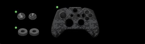 NiTHO Xbox One Gaming Kit Camo V2 for XB1, Customizing Skin Grip Handle ...