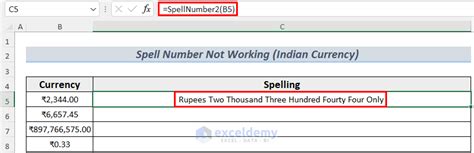 How to Spell Number Automatically in Excel 的图像结果