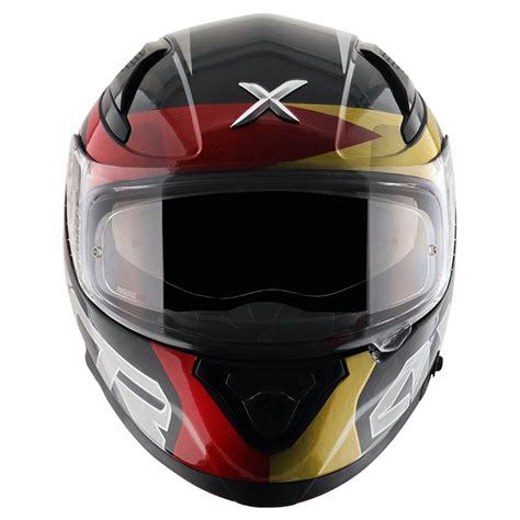 APEX CHROMTECH BLACK RED – HELMETWALA.COM