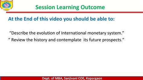 Evolution of international monetary system | PDF