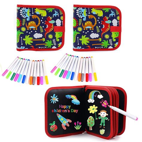 MANOGYAM Kids Erasable Doodle Book | Art Book | Drawing Book | Reusable ...