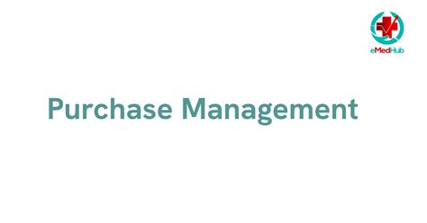 Optimize Hospital Procurement with eMed-Purchase
