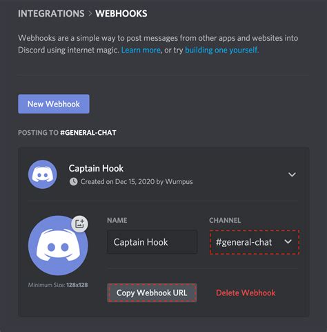 Image result for Webhook Discord Bot Example