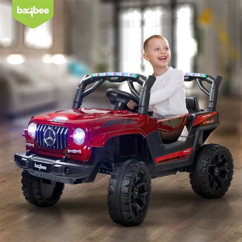 Baybee Broot Kids Electric Battery Operated Jeep for Kids - (Painted ...