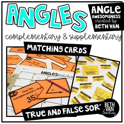 Image result for Complementary Angles Poster