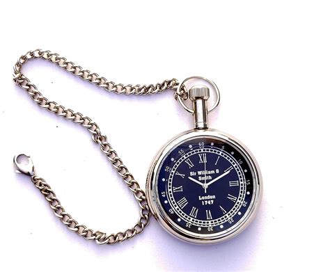 KV Collection Antique Look Gandhi Watch/Pocket Watch with Long Chain ...