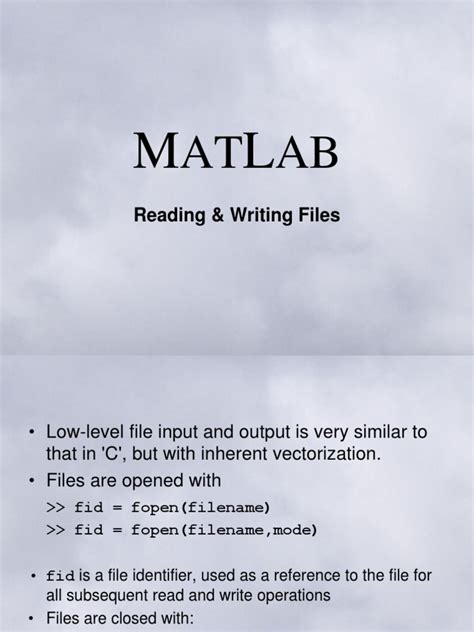 Matlab File Handling 的图像结果
