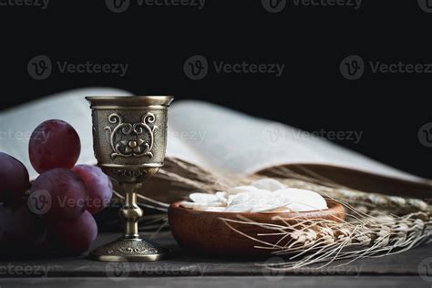 Eucharist Bread And Wine