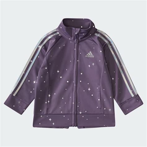 adidas Two-Piece Printed Glam Tricot Track Set - Purple | Free Shipping ...