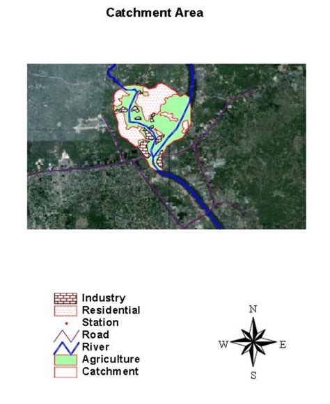 GIS Adding Catchment Area 的图像结果