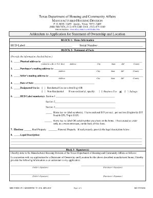 Statement Of Ownership Application - Fill and Sign Printable Template ...