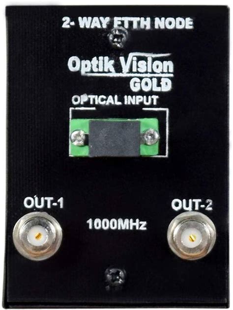 optik vision gold FTTH Powerless Node Optical Receiver Fiber RF ...