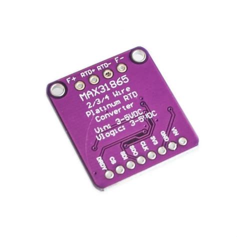 Buy MAX31865 PT100-PT1000 RTD Platinum Resistance Temperature Detector ...