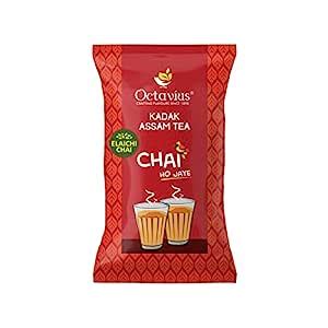 Octavius Kadak Elaichi Chai Tea - 1 Kg (500 Cups) | Refreshing & Aroma ...