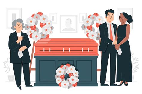 Funeral cartoon Images - Free Download on Freepik