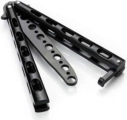 Anlado Balisong Butterfly Knife Trainer Practice with O-Ring Latch ...