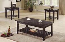 Espresso Coffee Table With Drawers by Espresso Finish 3pc Stylish Coffee Table Set W Drawers Espresso Coffee Table With Drawers
