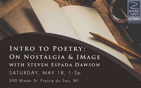 Introduction to Poetry: On Nostalgia and Image with Steven Espada ...
