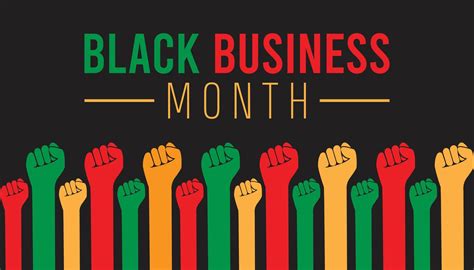 National Black Business Month is observed every year on August.banner ...