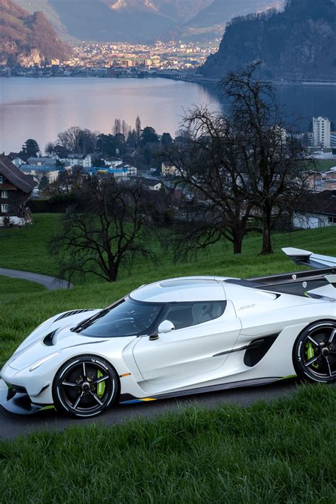 Download wallpaper water, mountains, home, Koenigsegg, hypercar, Jesko ...