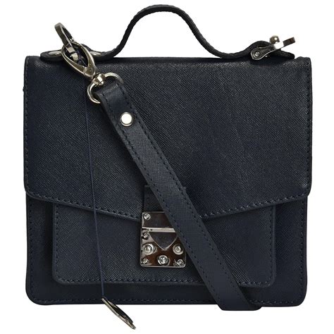 Buy MANDAVA Genuine Leather Women's Mini Satchel Side Bag Sling ...