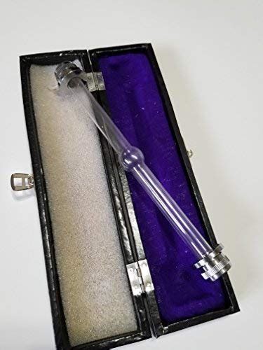 Borosilicate Glass Polarimeter 200mm Tube 20mL Sample Cell with Secured ...