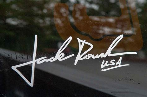 Jack Roush signature window stickers 12" x2 pair decals logo mustang Stage 1 2 3 | eBay
