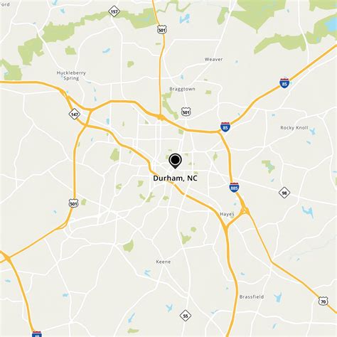 Durham, NC Map & Directions - MapQuest