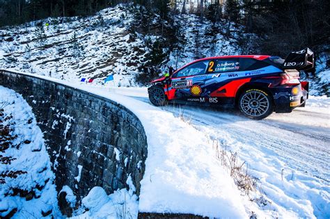 Oliver Solberg, Hyundai na trati Rallye Monte Carlo 2022 - Aktuálně.cz