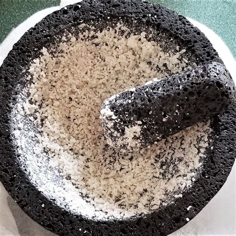 How to Cure a Molcajete - My Slice of Mexico