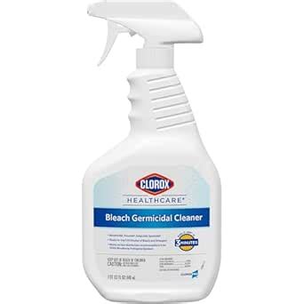 Clorox Healthcare Bleach Germicidal Cleaner Spray, 32 Ounces (68970 ...