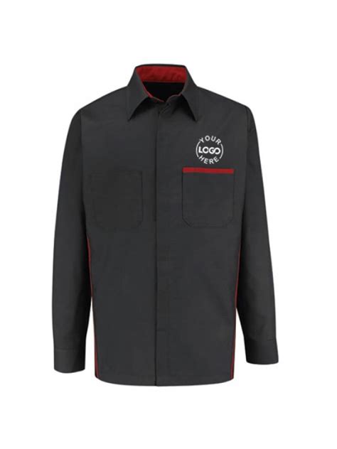 Automotive Mechanic Shirts Full Sleeve Black Red | Automotive Mechanic ...