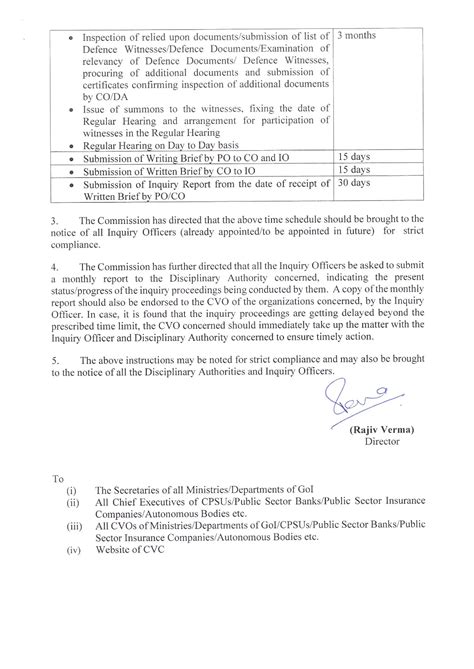 Timeline for Disciplinary Proceedings | Timely finalization of ...