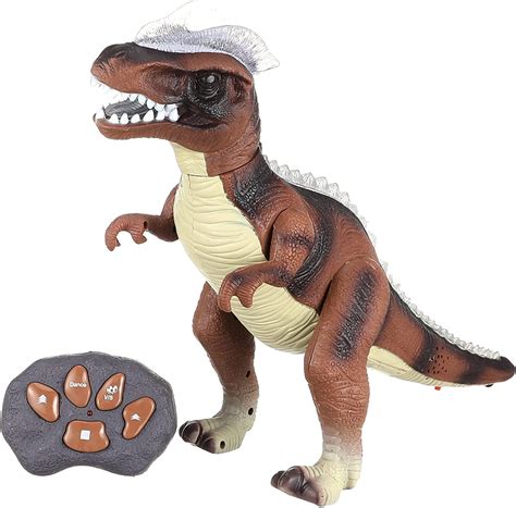 Buy IndusBay® Light Up RC Remote Control Realistic Large Toy Dinosaur ...