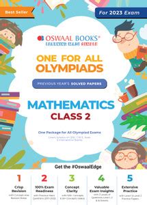 One For All Olympiad Previous Years? Solved Papers, Class-2 Math Book ...